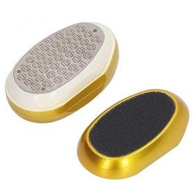 Callus Remover Pied Gommage En Acier Inoxydable Taille Compacte Soins De La Peau Hommes Bain Pied Laveur