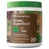 Amazing Grass Green Superfood, Poudre de Super-aliments Bio et Végane aux Fruits et Légumes, Saveur Chocolat, 30 Portions, 24