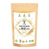 Protéine de Riz Bio - Bioptimal - 80% de Protéines - 12% de BCAA - Energie Sport Musculation - Poudre de Riz Brun Germé - 100