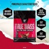 BSN True Mass All-In-One Gainer Poudre de Protéines et Glucides avec Créatine, Glutamine, Vit. D et Zinc pour le Gain Muscula