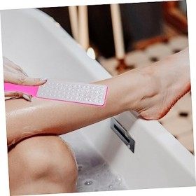 FRCOLOR 3 Pièces En Acier Inoxydable Frotter Les Pieds Ponceuse À Pied Outils De Pédicure Professionnels Laveur De Pieds En P