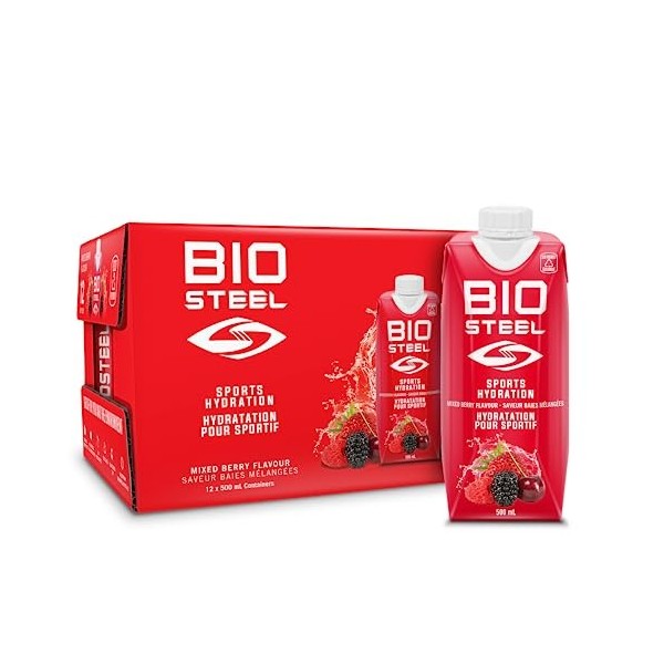 Biosteel Hydratation Rtd Baies Mixtes 12 x 500 ml