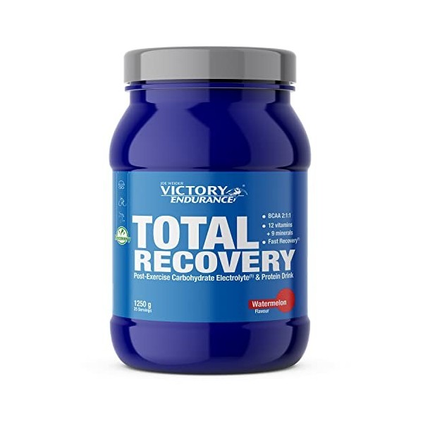 Victory Endurance Total Recovery - Optimise la Récupération Post-Entraînement – Avec Glutamine – BCAAs - Enrichie en Vitamine