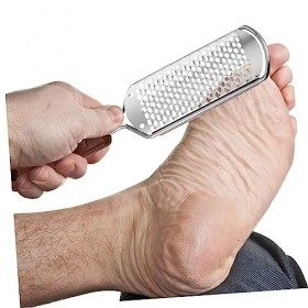 FRCOLOR 3 Pcs Scrub Dead Remove File For Heel Wet Foot Hard Pedicure Calloused Care Home Stainless Skins Scraper Heels Metal 