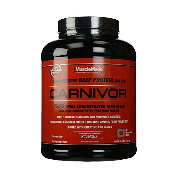 Musclemeds | Carnivor 2kg | Protéines de Bœuf | 1ère Protéine de bœuf au monde