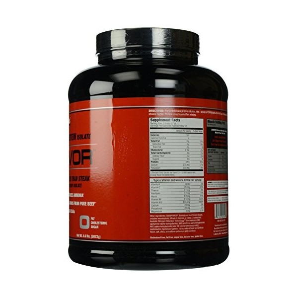 Musclemeds | Carnivor 2kg | Protéines de Bœuf | 1ère Protéine de bœuf au monde