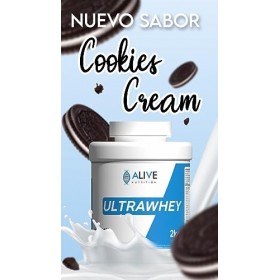 Whey Protein. Protéine isolée. 100% Deluxe Whey Isolate COOKIES & CREAM 2 Kg. Shake protéiné pour la masse musculaire. Protei