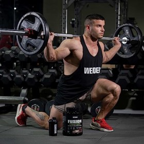 Weider Fusion Protein 1,2kg Goût Chocolat Brownie. Formule Complète avec 4 Sources de Protéines de Qualité, Animales & Végé