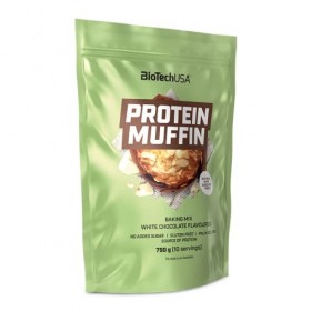 BioTechUSA Protein Muffin, Mélange à pâtisserie Protein Muffin a avec de la protéine hydrolysée, de la protéine de lactosérum