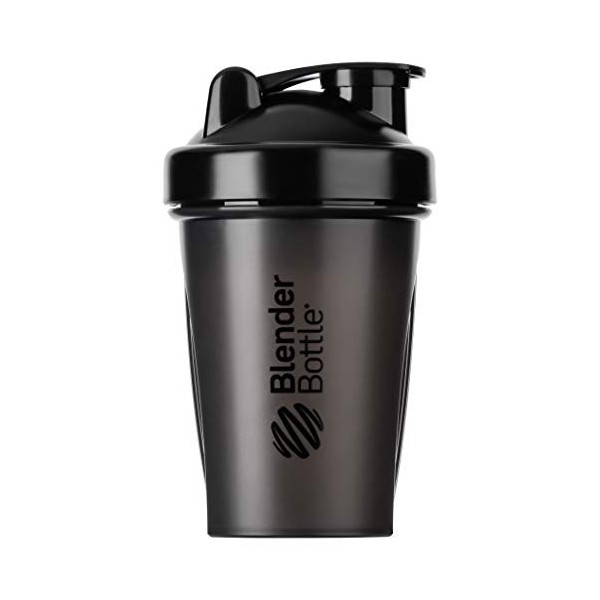 BlenderBottle Classic Shaker | Shaker Protéine | Bouteille deau |Blenderball | 590ml - noir