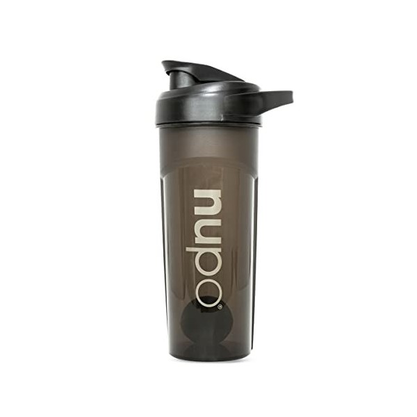 Nupo Métal Shaker - Shaker de protéines de qualité supérieure | 500 ml | Sans BPA | Fonction de mélange haut de gamme avec bo