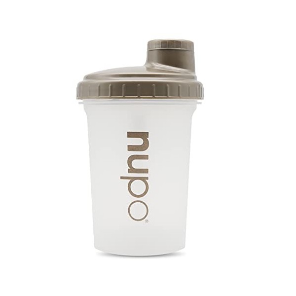 Nupo Métal Shaker - Shaker de protéines de qualité supérieure | 500 ml | Sans BPA | Fonction de mélange haut de gamme avec bo