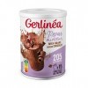 Gerlinéa Boisson Milkshake goût Chocolat + Shaker, Substituts de repas riche en protéines Poudre à reconstituer contient 15 r