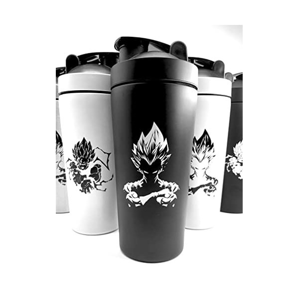 JAW REX Shaker à protéines en acier | 750 ml Silver Vegeta 