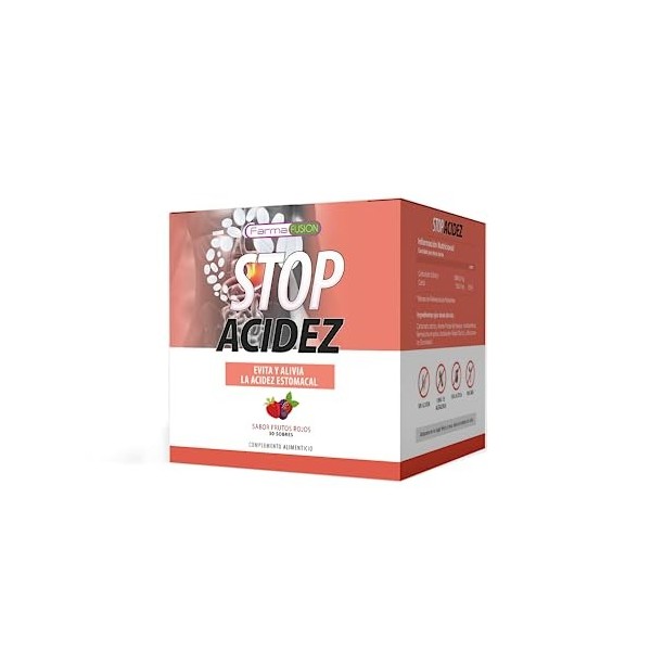 STOP ACIDEZ Élimine et prévient lacidité et le reflux de lestomac | Protège lestomac contre le rongeur |Élimine le reflux 