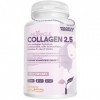 Nutracle Collagen 2.5 120 comprimés,Supplément de Collagène BioActive Verisol®, Acide Hyaluronique, Coenzyme Q10, Vitamine C,
