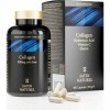 4-EN-1 Collagene et Acide Hyaluronique Pur + Vitamine C + Spiruline 180 Capsules pour 6 mois - Complement Alimentaire Belle P