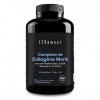 Complexe de Collagène Marin, avec Acide Hyaluronique, CoQ10, Vitamines C & E et Zinc, 180 Gélules 3 Mois | Peptides qui aid