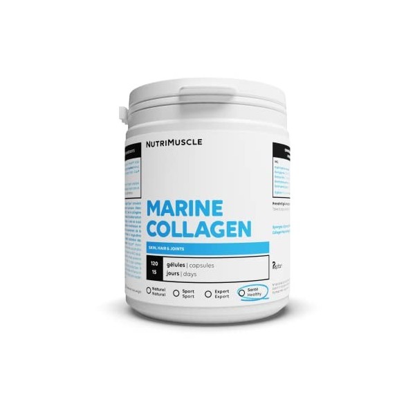 Collagène Marin 100% Pur - Collagène Peptide Peptan Type 1 | Santé Tendons & peau & articulations • Bien-être & Sport | Nutri