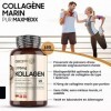 Collagene Type 1 Pur 1170mg - 120 Gélules Collagène Hydrolysé Pour 2 Mois - Peptides De Collagène Naticol - Dose Puissante & 