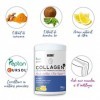 Weider Collagen Plus. Préparation en poudre avec peptides de collagène Peptan , acide hyaluronique, magnésium et vitamine C.