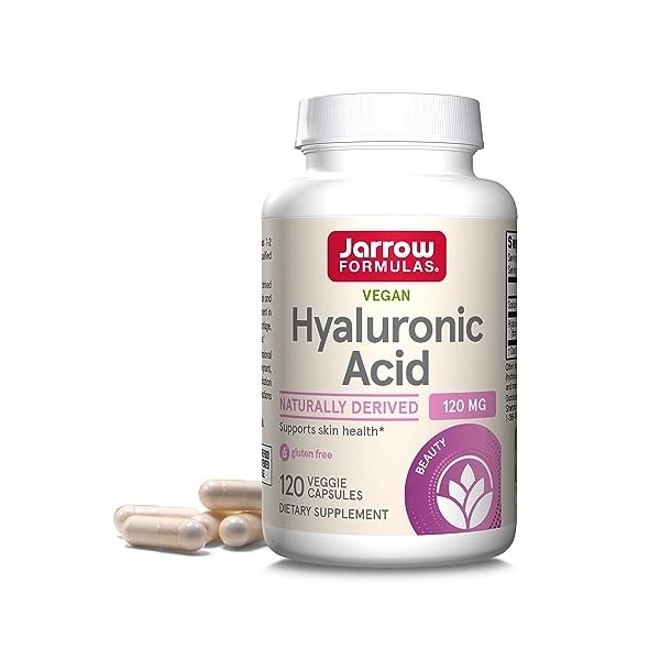 Jarrow Formulas, Acide Hyaluronique, 50 mg, 120 capsules