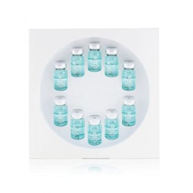 Dermaheal HSR Lot de 10 fioles de 5 ml de solution de mésothérapie 1 % d’acide hyaluronique régénérant pour la peau 