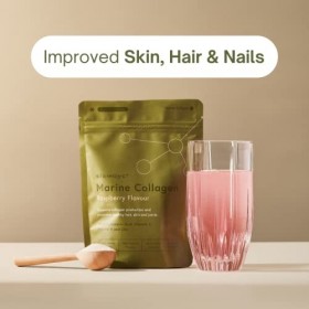 Collagène marin Sixways, Mélange pur de collagène marin à haute absorptio, collagène marin acide hyaluronique, des muscles, d