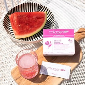 Collagen Vital - Collagen Vital Beauté - Actifs de Biopeptides de Pur Collagène Marin à Forte Concentration, Acide Hyaluroniq