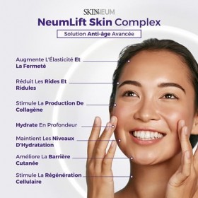 Complexe Anti Age + Collagène hydrolysé Ovoderm® 300mg Type I, V, X | avec Acide Hyaluronique 100 mg, Retinol Vitamin A , 