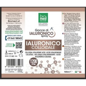 Acide hyaluronique. Acide hyaluronique pur à action anti-âge. Anti-âge. Stimule la formation de Collagène. Acide hyaluronique