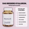MoleQlar® Capsules Hyaluron Hyaluron et Glycine dans le complexe - Acide hyaluronique vegan à haut poids moléculaire 2 000 k