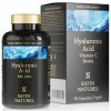 5-EN-1 Acide Hyaluronique Pur 562mg + Vitamine C + Biotine + Spiruline + Zinc | 90 Complement Alimentaire pour la Peau et les