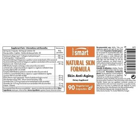 Supersmart - Natural Skin Formula - Contient de l’Acide Hyaluronique & du Collagène - Enrichie en Biotine - Soin de la Peau, 