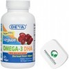 PremiumVital, Deva, Vegan Omega-3 DHA, 90 Capsules molles végétaliennes, avec Pilulier Pratique, Testé en Laboratoire, Sans G
