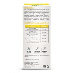 GRANIONS KID BIO IMMUNITÉ - Certifié BIO - Goût Banane - Stimule la résistance de lorganisme - Formule naturelle à base de s