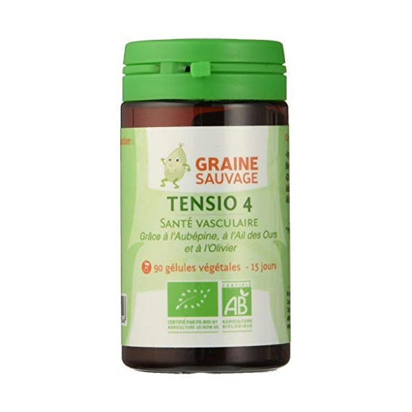 TENSIO 4 BIO : 4 plantes pour une meilleure tension.