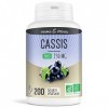 Cassis Bio 200 Gélules Végétales 250 mg - Herbes et Plantes