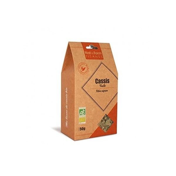 Tisane Cassis Feuille Bio 50g Nat&Form