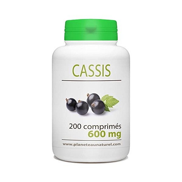 Cassis - 600 mg - 200 comprimés