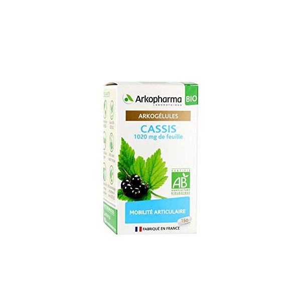 Arkopharma Arkogélules Cassis Bio 150 Gélules