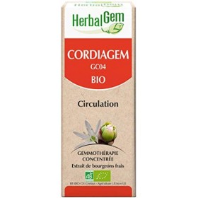HerbalGem Cordiagem Bio Complexe circulation Favorise une circulation fluide Gemmothérapie Concentrée 30 ml