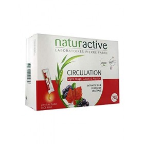 Naturactive Circulation 20 Sticks Fluides