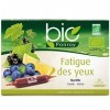 Fatigue oculaire - Myrtille - Cassis - Citron - Complément alimentaire Bio - 20 ampoules - Yves Ponroy