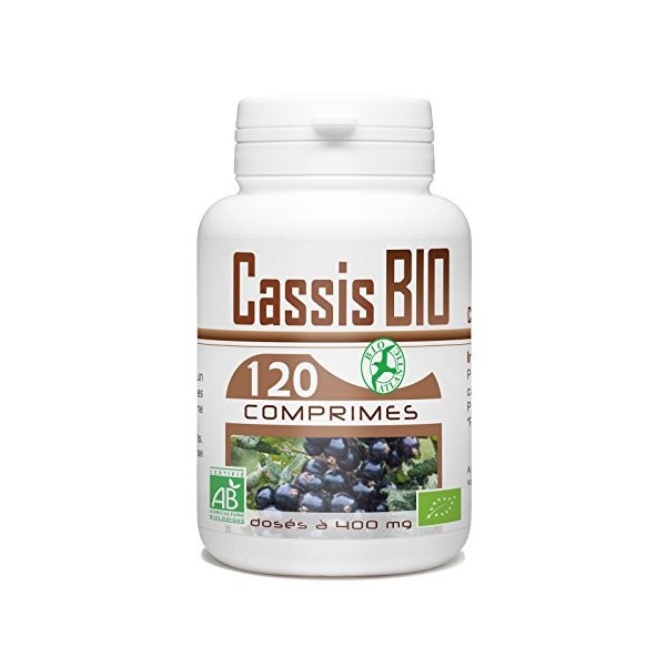Cassis bio 400 mg - 120 comprimés
