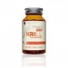 Huile de Krill pure| Concentré 1180mg | 90 gélules | Omega 3 EPA DHA et Antioxydant| Éco-responsable | Sans poisson - sans od