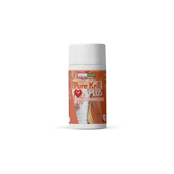 Huile de krill Pure unique + EPA/DHA + Astaxanthine bio-assimilée | Régule les niveaux de cholestérol et de triglycérides | A