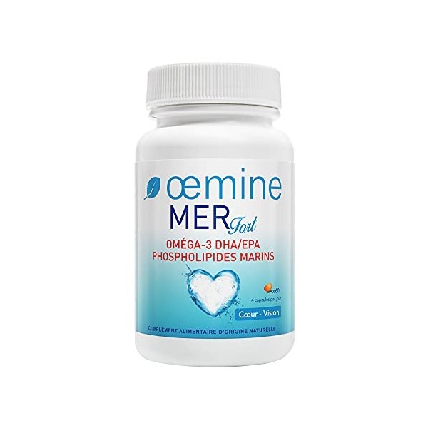 Oemine MER Fort Oméga-3 phospholipides 60 Capsules