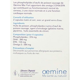 Oemine MER Fort Oméga-3 phospholipides 60 Capsules