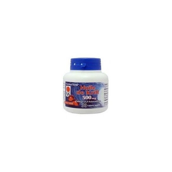 Vecteur Santé - Huile de Krill 30 capsules 